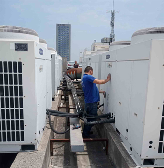 双牌中央空调制热和不制冷系统维修方法